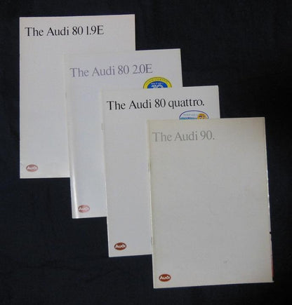 Audi 80 90 Catalogue [Rare Item #425]