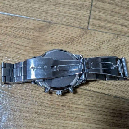 agnès b. Lizard Pattern Solar Watch