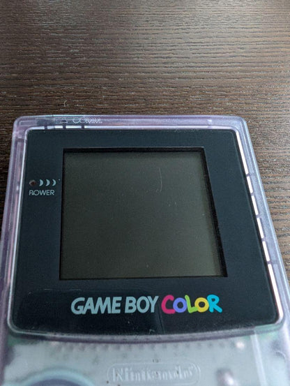 Game Boy Color Console (Clear Purple) with Software