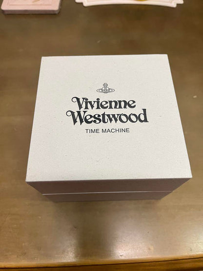 Vivienne Westwood Gold Leather Wristwatch