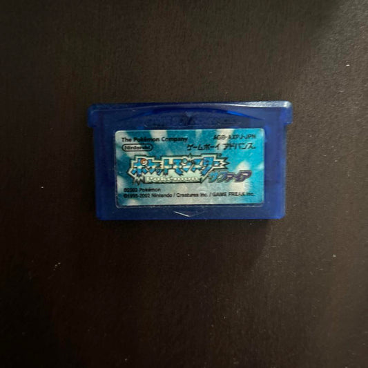 Pokémon Sapphire Game Boy Advance
