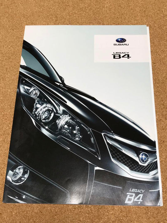 SUBARU LEGACY B4 Catalog