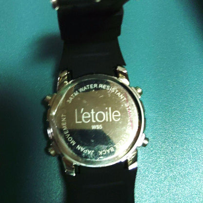 L'etoile Digital Watch Black