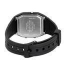 New CASIO Analog-Digital Black x Silver Face Watch
