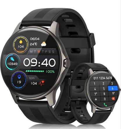 New Smartwatch with Calling Function Black Watch