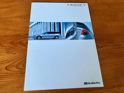 Legacy Touring Wagon Catalog May 2003 61 Pages Subaru