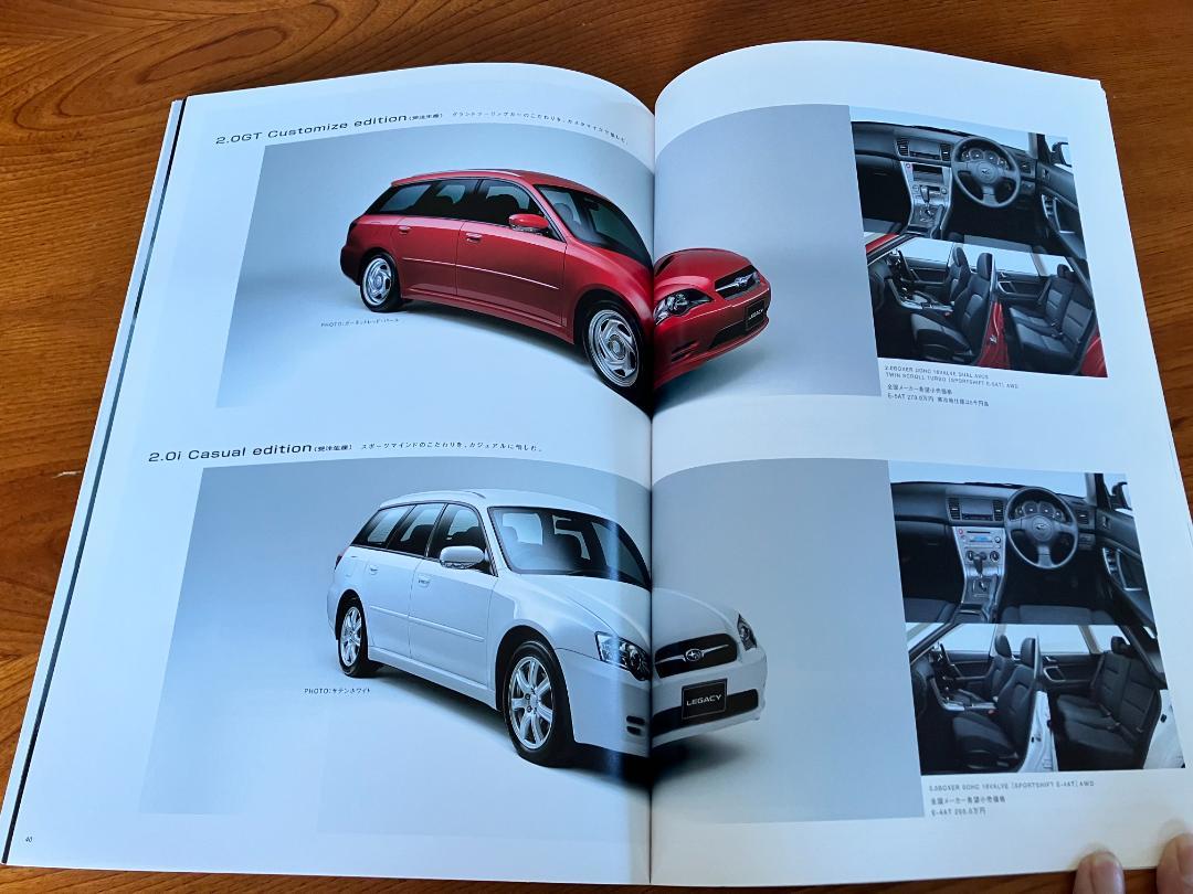 Legacy Touring Wagon Catalog May 2003 61 Pages Subaru