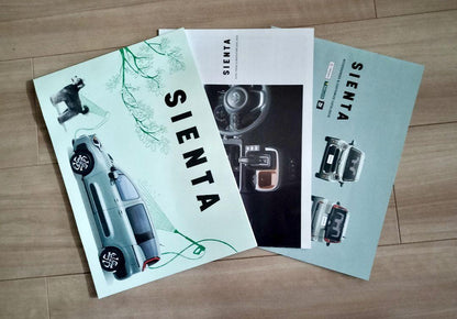 Toyota Catalog Set of 4 Books CROSS RAV4 SIENTA RAIZE