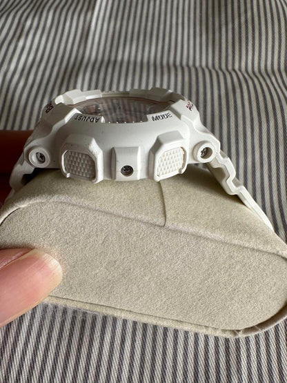 Baby-G BA-110 White Analog-Digital Watch.