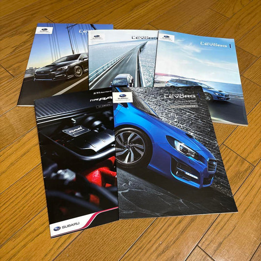 Subaru Catalog 5 Volumes