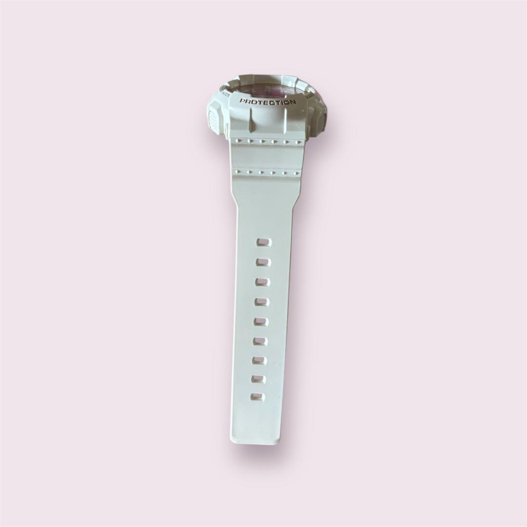 Baby-G Digital Watch White x Rose Gold