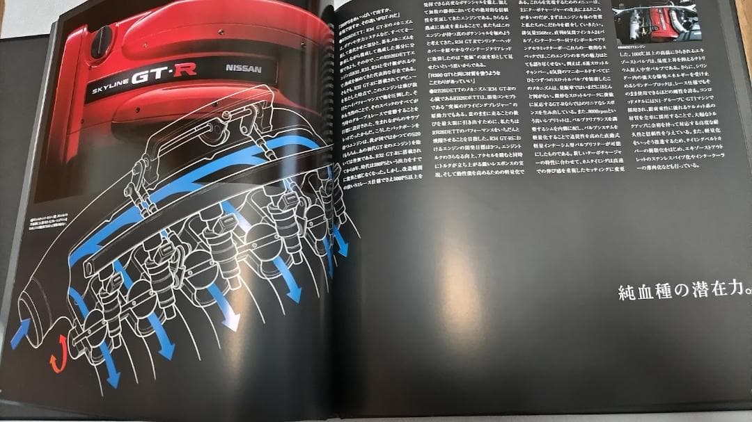Nissan Skyline 34GT-R Hard Cover Catalog