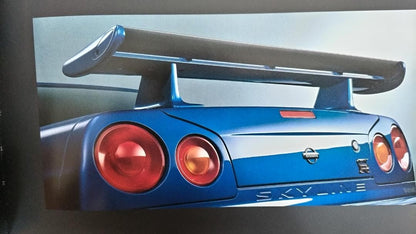 Nissan Skyline 34GT-R Hard Cover Catalog