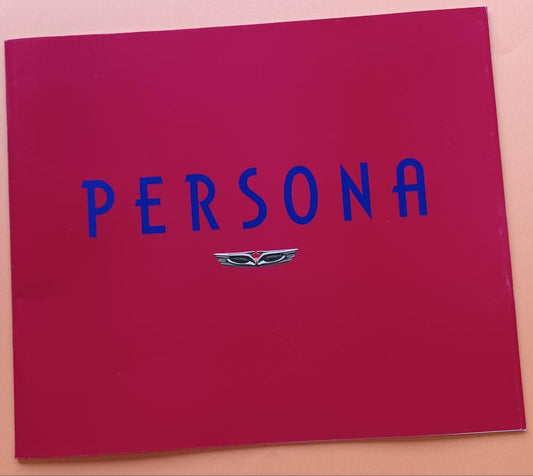 [1990] Mazda Persona MA8P Type Initial Catalog