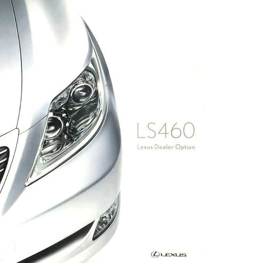 Lexus LS460 Lexus Dealer Option Catalog