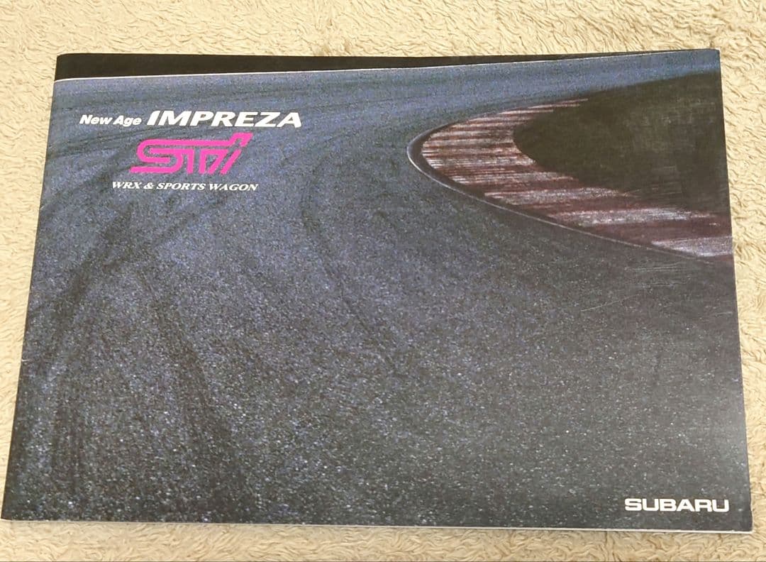 Subaru Impreza STi & WRX Standard Catalog & Accessories & Special Specification Vehicle Flyer