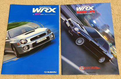 Subaru Impreza STi & WRX Standard Catalog & Accessories & Special Specification Vehicle Flyer