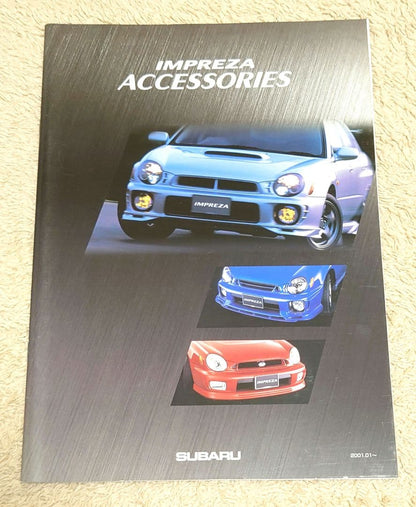 Subaru Impreza STi & WRX Standard Catalog & Accessories & Special Specification Vehicle Flyer
