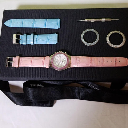 New Unused Folli Follie Watch with Replacement Strap and Bezel