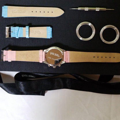 New Unused Folli Follie Watch with Replacement Strap and Bezel