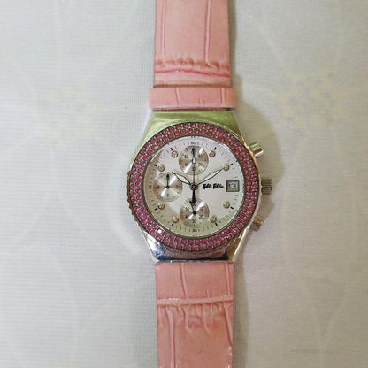 New Unused Folli Follie Watch with Replacement Strap and Bezel