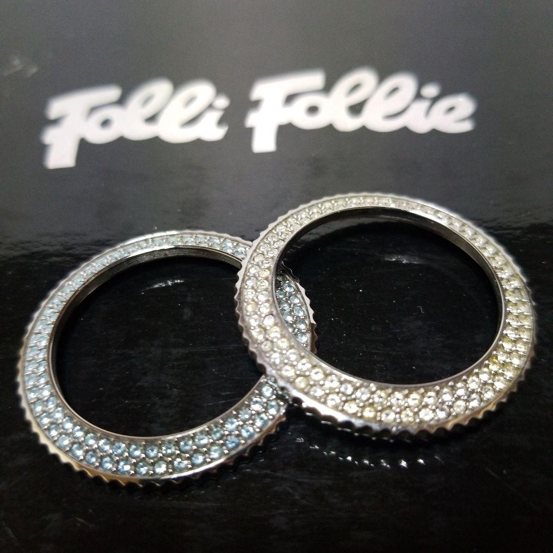 New Unused Folli Follie Watch with Replacement Strap and Bezel