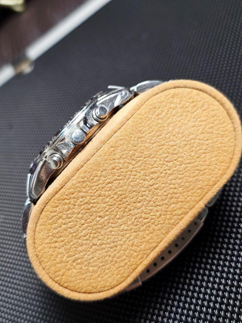 TM100 SEIKO Black Chronograph Watch