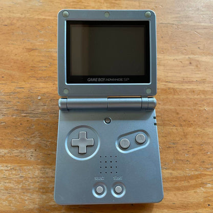 Game Boy Advance SP Silver Console