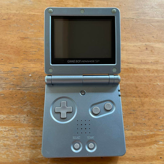 Game Boy Advance SP Silver Console