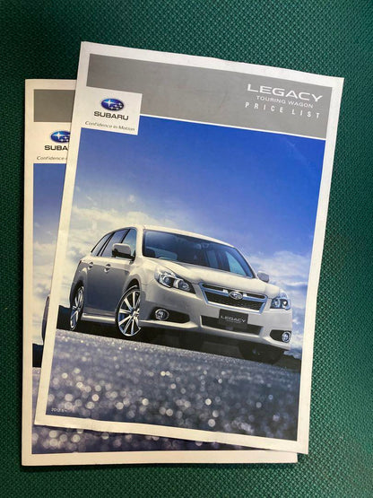 SUBARU LEGACY TOURING WAGON Catalog