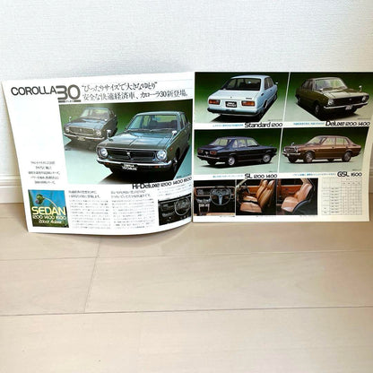 Toyota Car Store Comprehensive Catalog 1974
