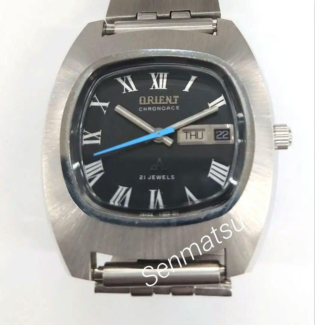 Old Domestic Watch [ORIENT] Orient Chrono Ace 21 Stone