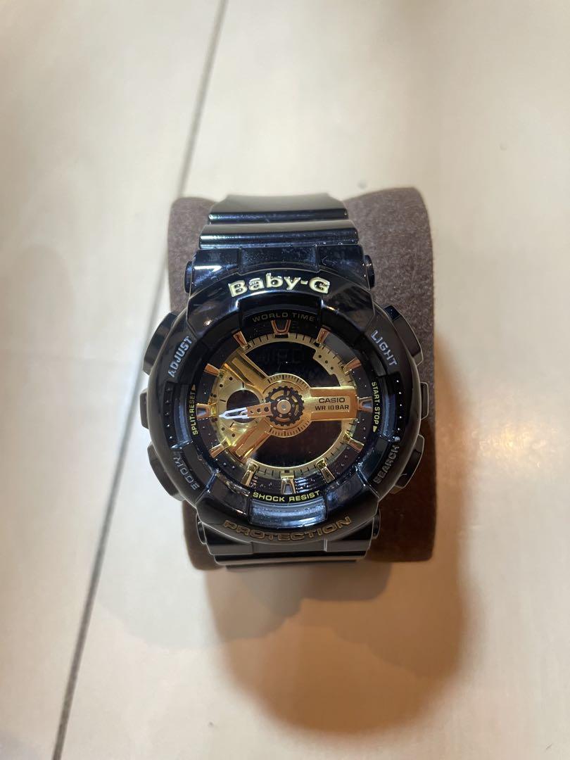 Baby-G Black/Gold Digital Watch