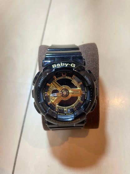 Baby-G Black/Gold Digital Watch