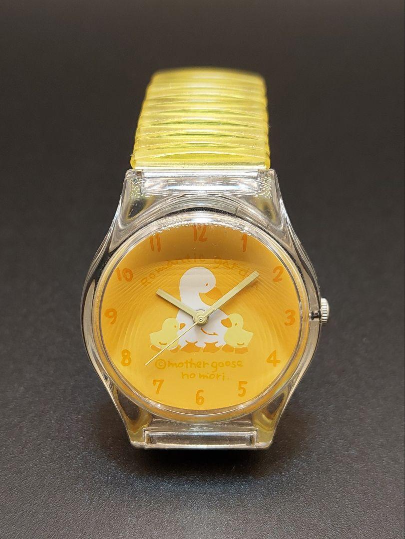 Mother Goose's Forest Romantic Garden Duck Watch (Yellow)