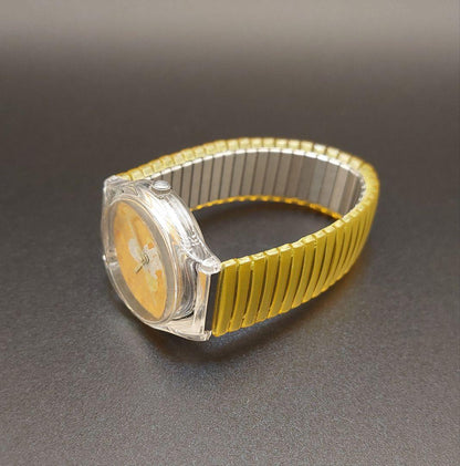 Mother Goose's Forest Romantic Garden Duck Watch (Yellow)