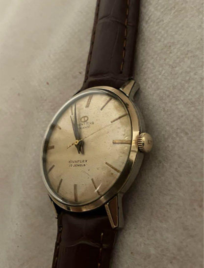 ORIENT Star Drive Men's Automatic Winding Watch New Leather Strap