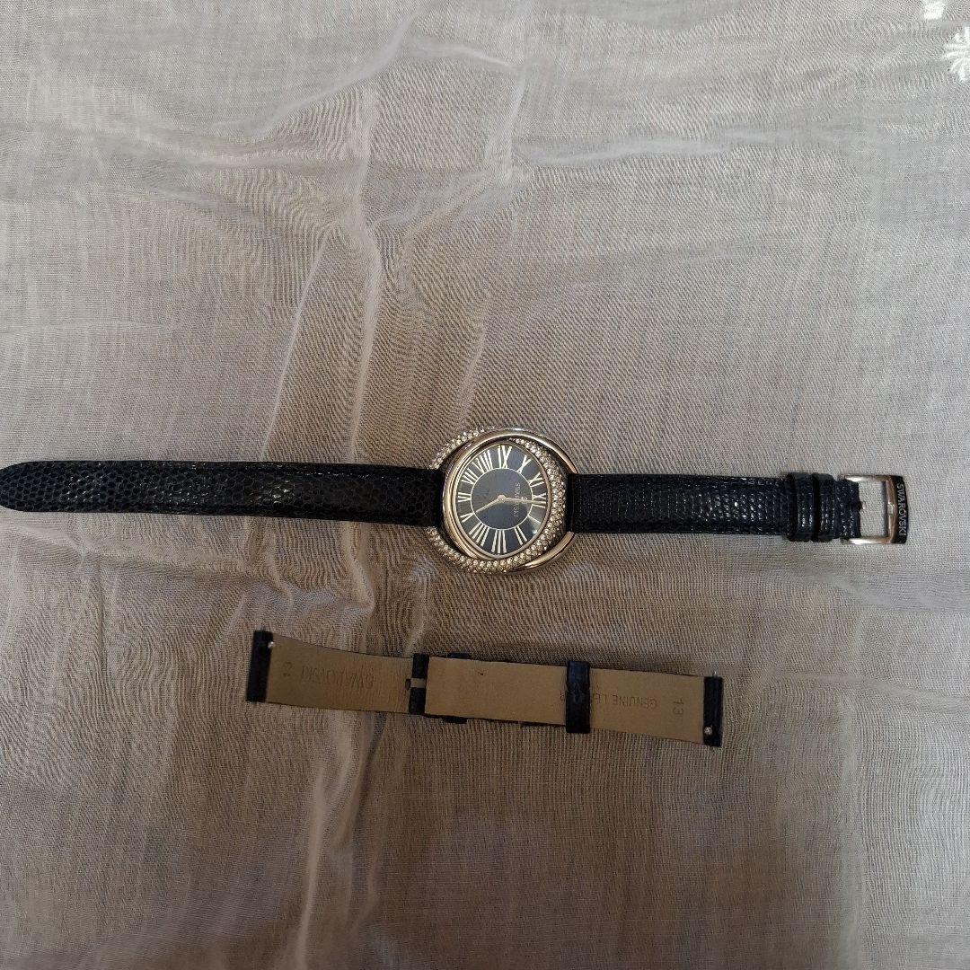 Swarovski Analog Watch Roman Index Battery Dead