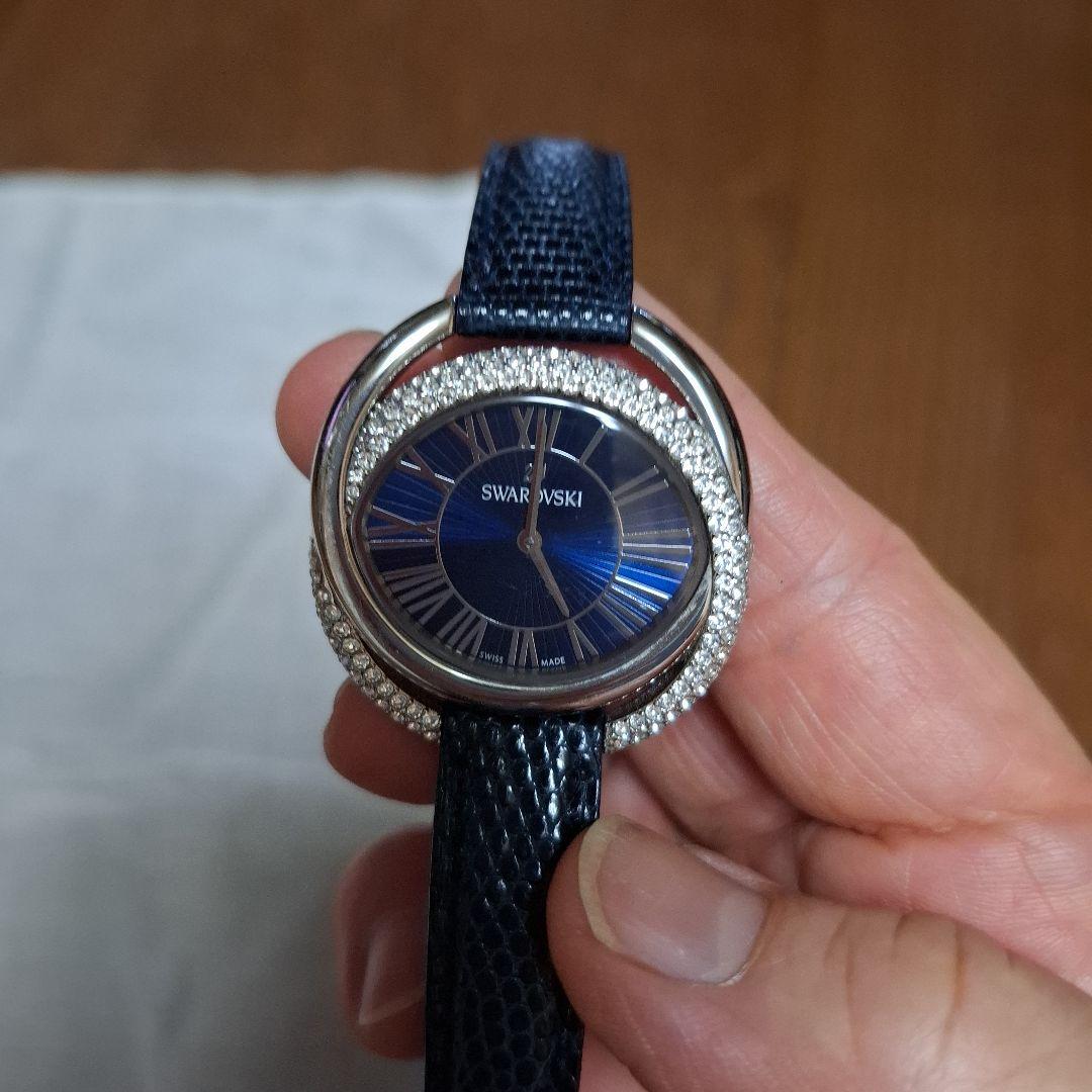 Swarovski Analog Watch Roman Index Battery Dead