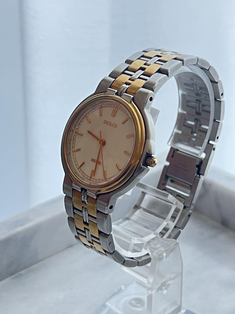 Battery Replaced Excellent Condition SEIKO DOLCE SEIKO DOLCE COMBO MEN