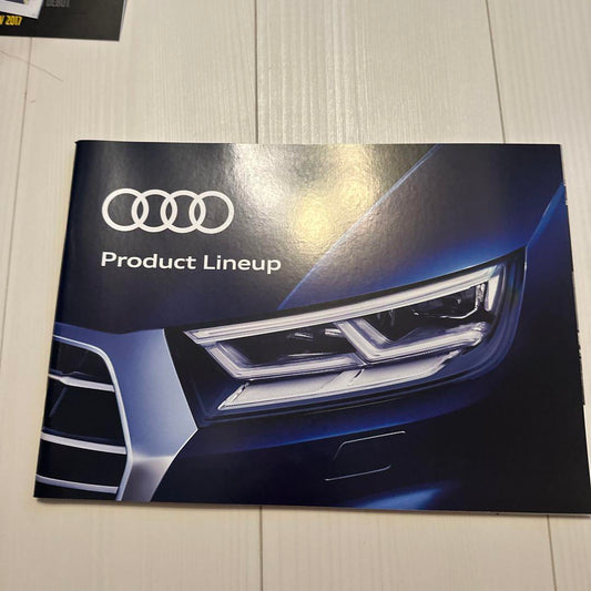 Audi Product Lineup Catalog Brochure