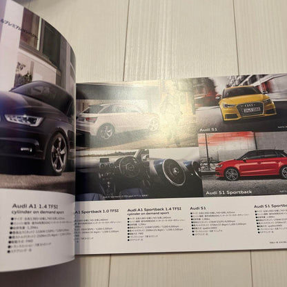 Audi Product Lineup Catalog Brochure