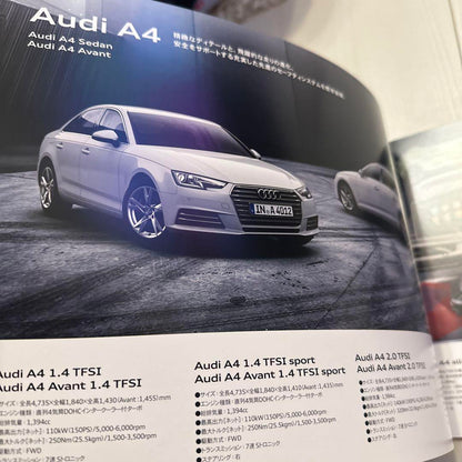 Audi Product Lineup Catalog Brochure