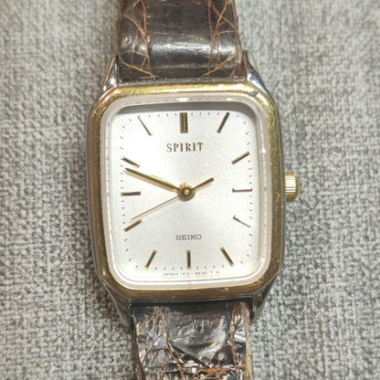 Beautiful Condition Working Condition SEIKO Spirit Ladies Watch Water Resistant Quartz