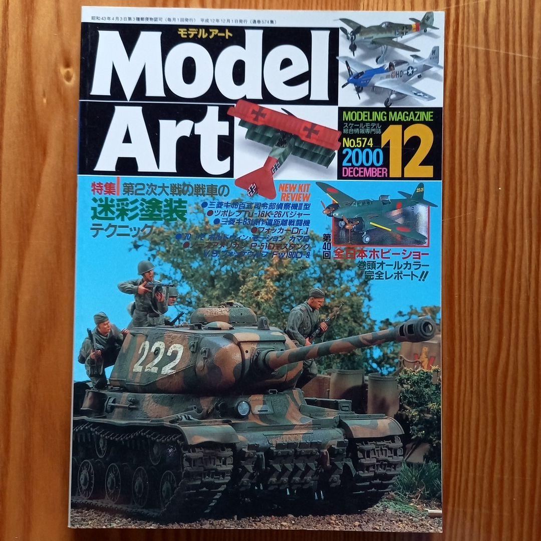 Model Art August 1995, September 1996, July 2000, and December 2000, 4-volume set