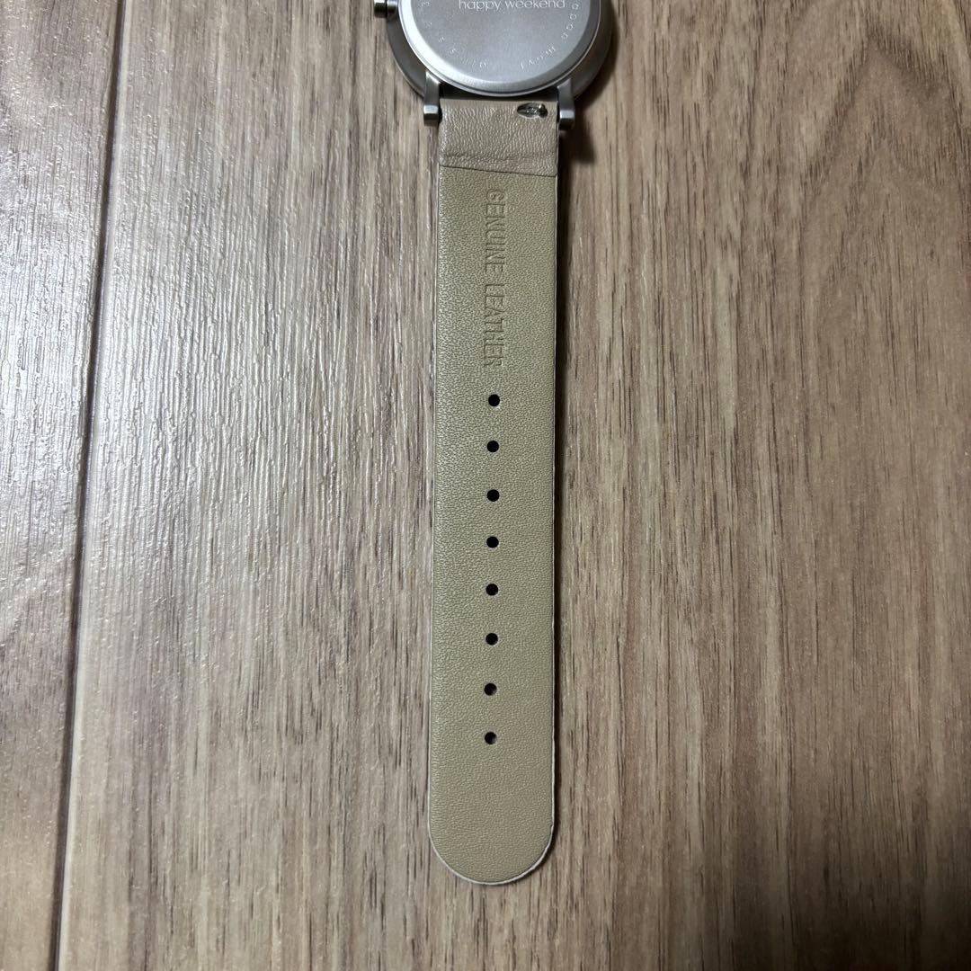 No Monday Wristwatch Happy Weekend NM-57112 36mm