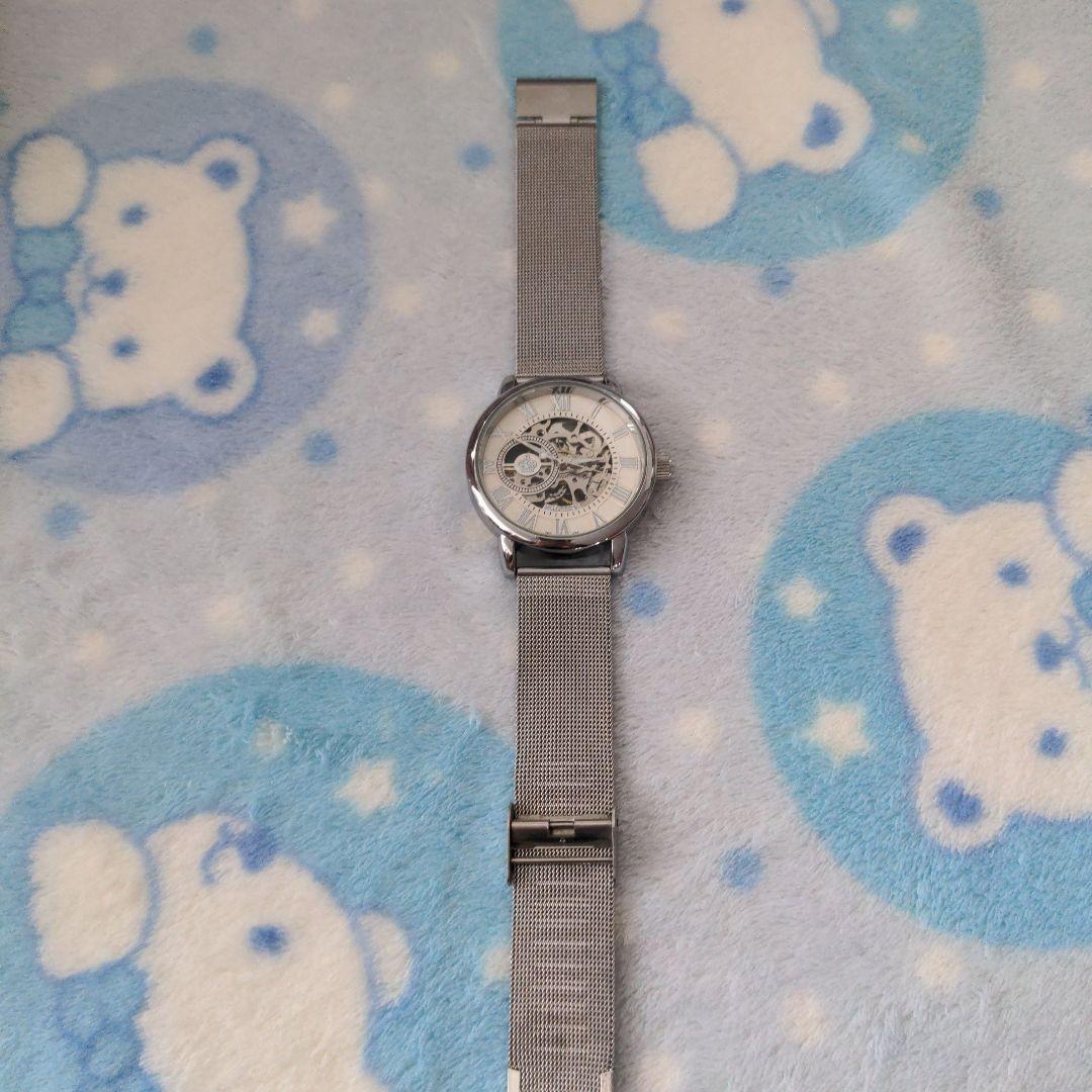 MG ORKINA Mechanical Watch Skeleton Hand-Winding No Battery Needed