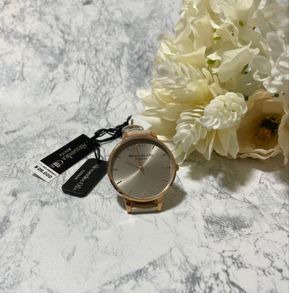 Alessandra Olla Pink Gold Ladies Watch
