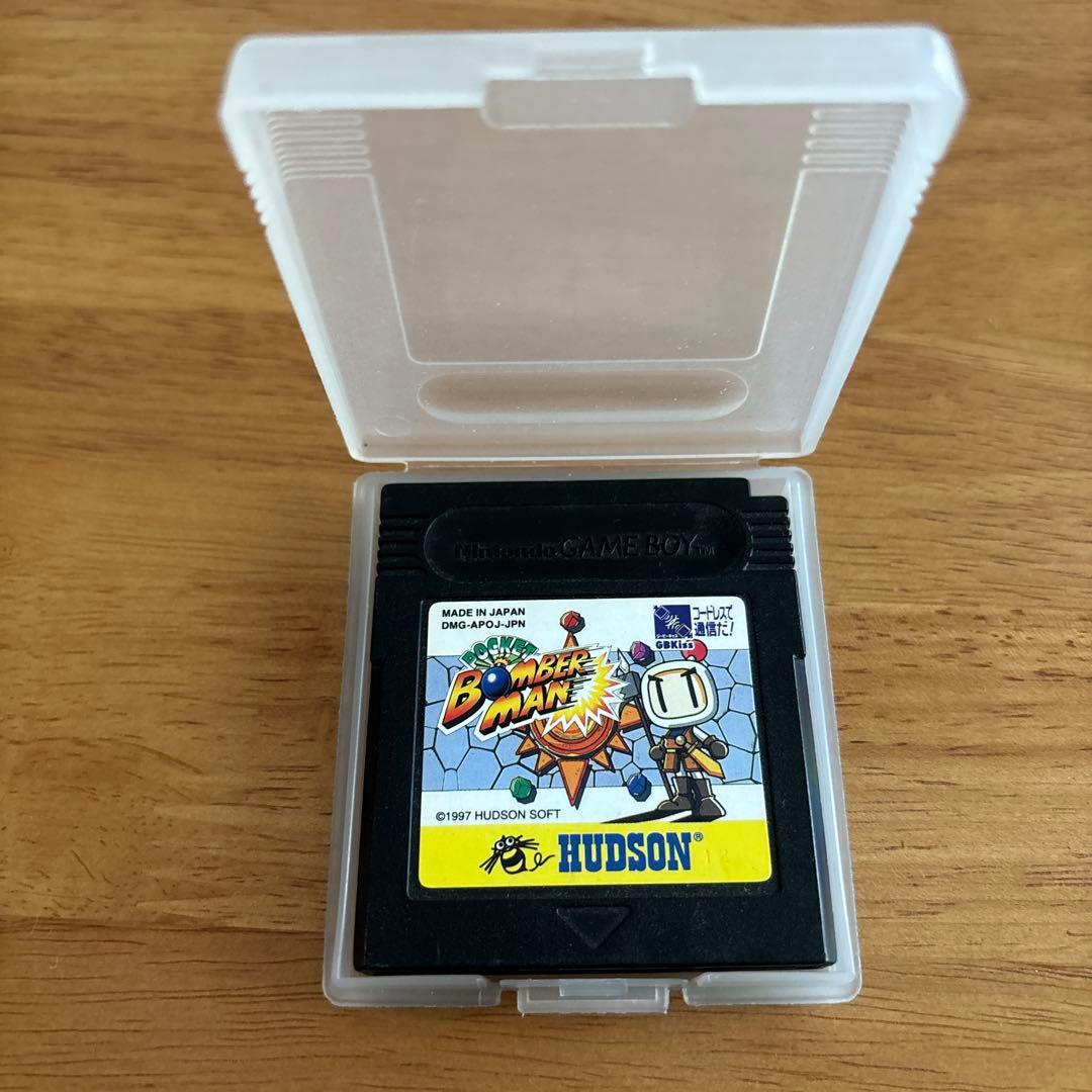 Pocket Bomberman Game Boy Software Case Included
