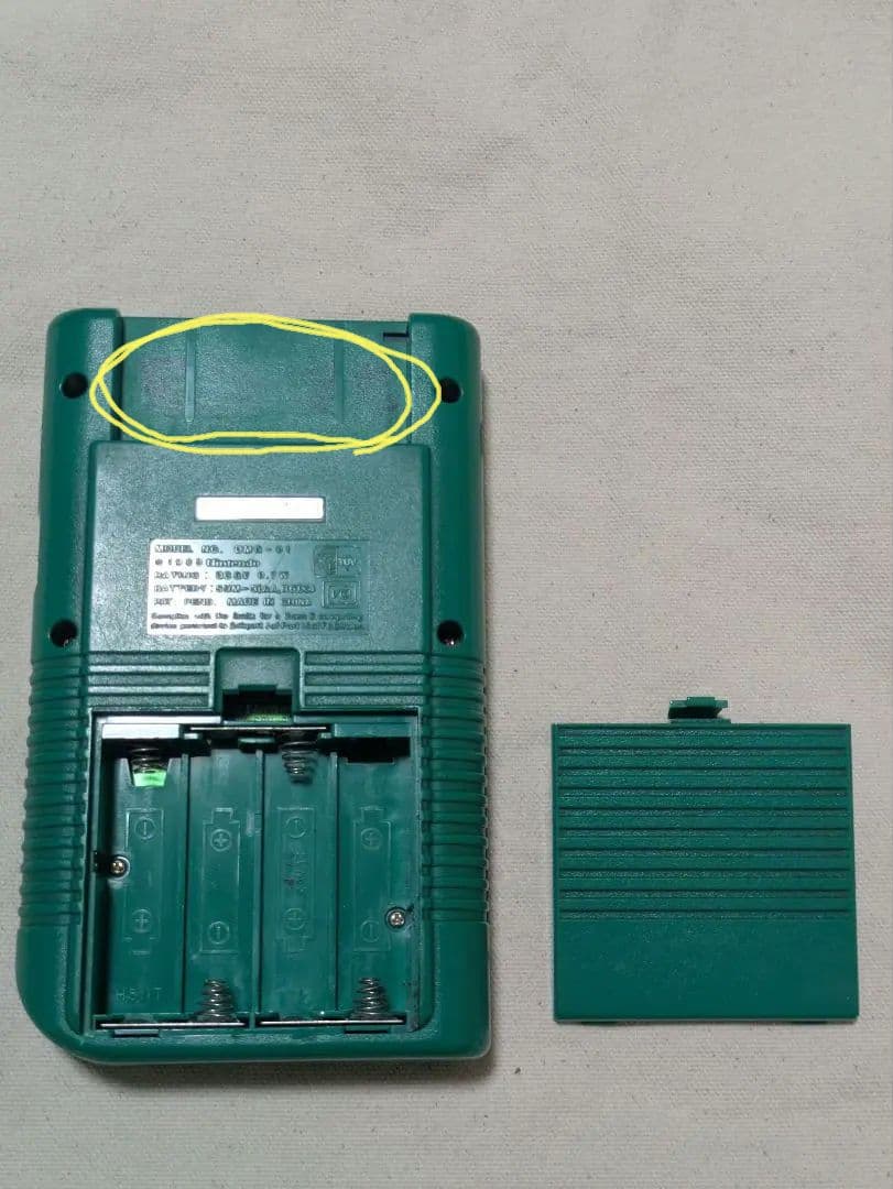 Original Game Boy Green Body The sound and screen are beautiful